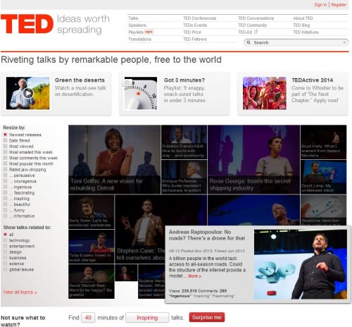 TED　オンラインデート